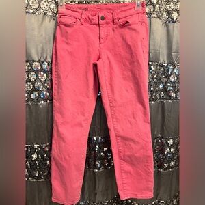 ANN TAYLOR Super Cute Women’s Pink Curvy Fit Jeans